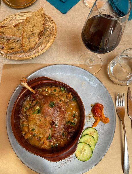 Cassoulet périgourdin au confit de canard, Le Malraux